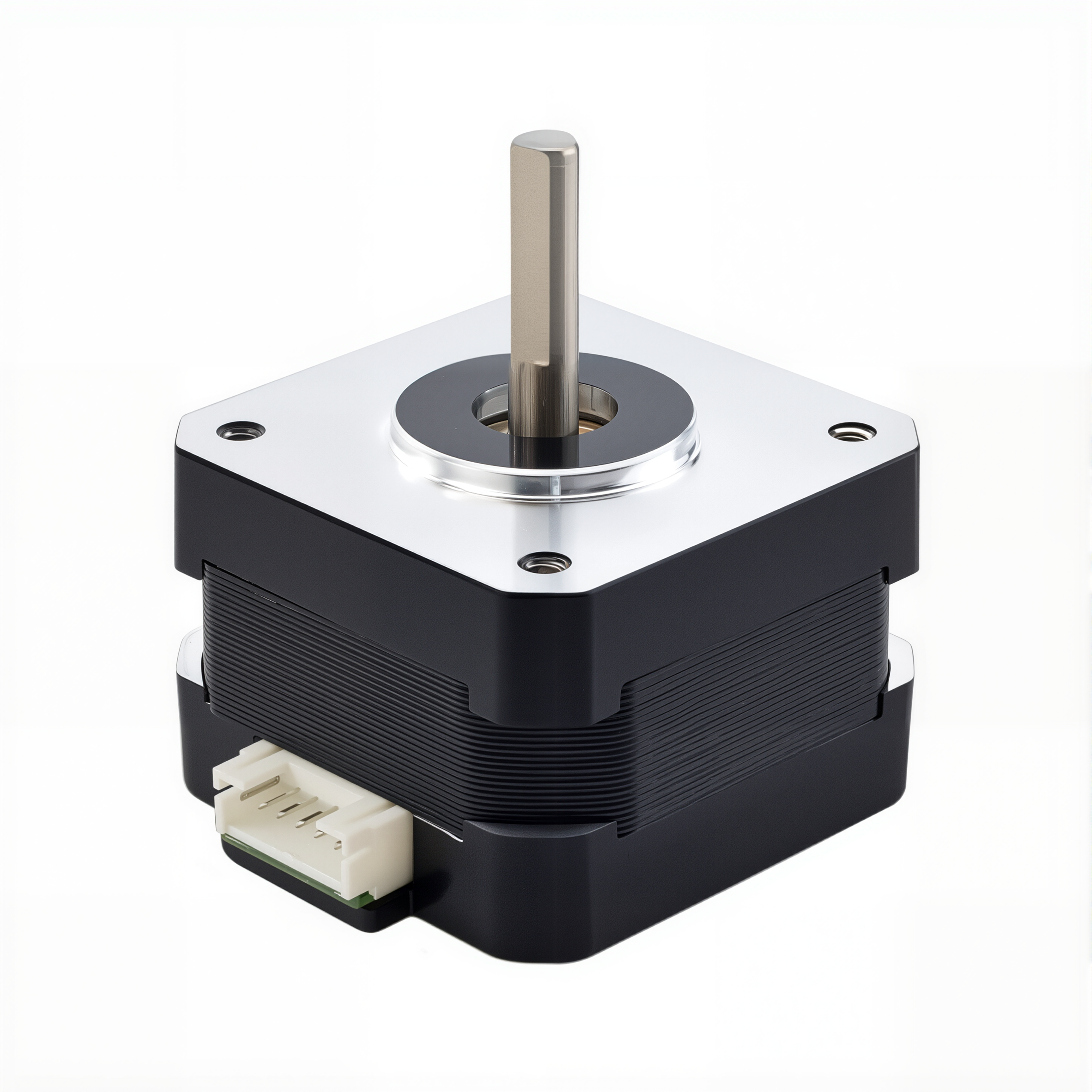 17 Single Shaft Bipolar Stepper Motor,1.8°Step,18N·cm Torque,0.8A Current,29mm Body,4_Wire