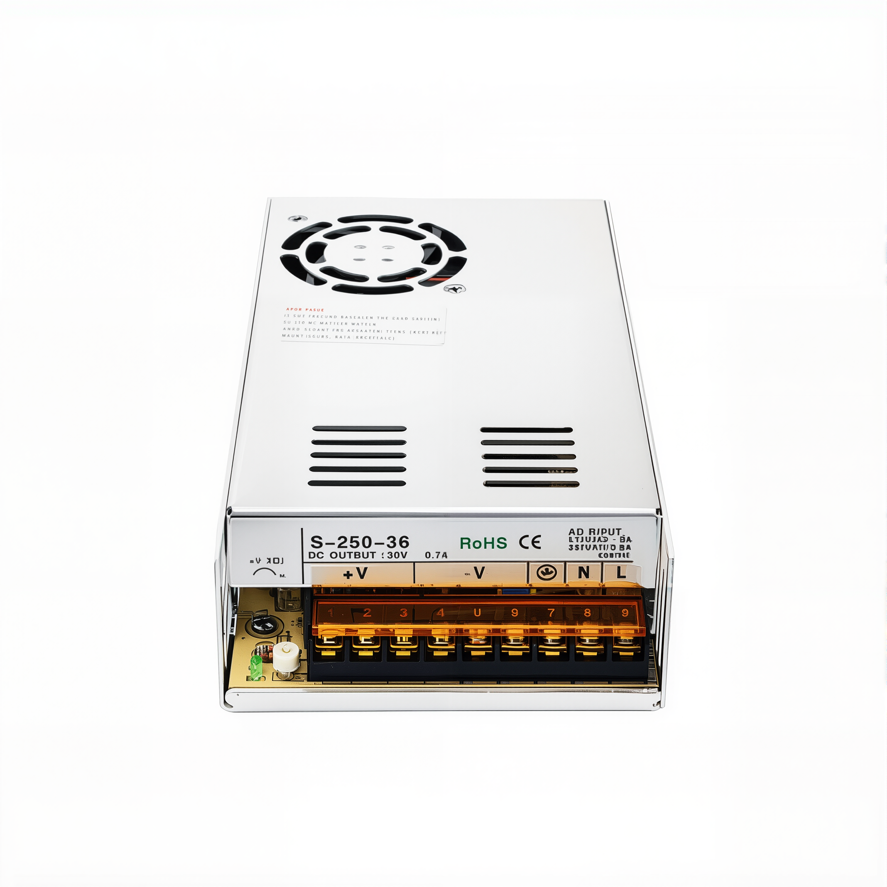 400W 24V 16.7A Switching Power Supply 115/230 Compatible with CNC Router Kits Stepper Motor