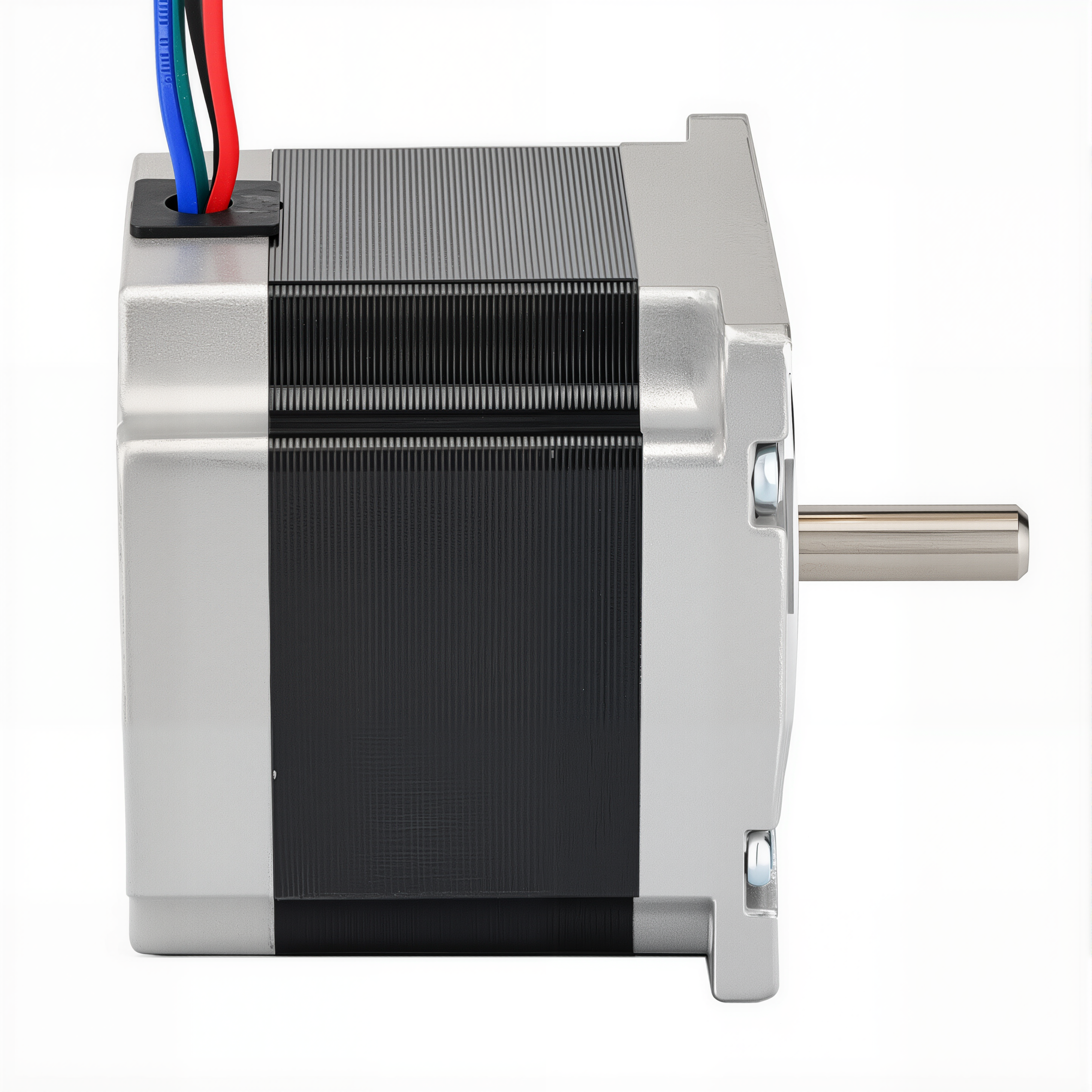 23 Single Shaft Bipolar Stepper Motor,1.8°Step,90N·cm Torque,2A Current,52mm Body,4_Wire