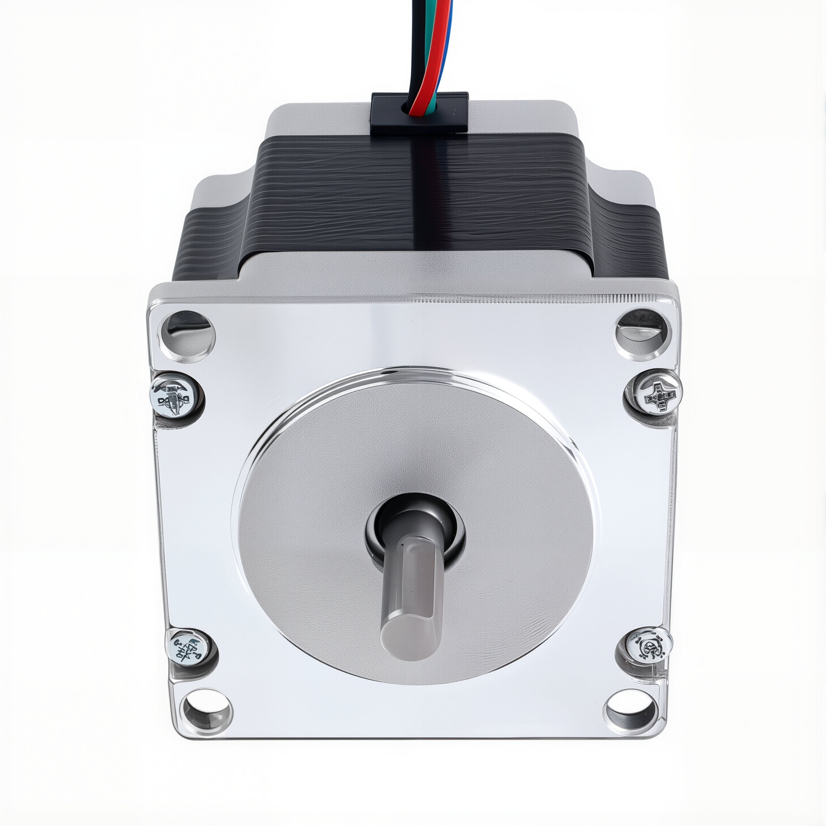 23 Single Shaft Bipolar Stepper Motor,1.8°Step,135N·cm Torque,1.5A Current,56mm Body,4_Wire