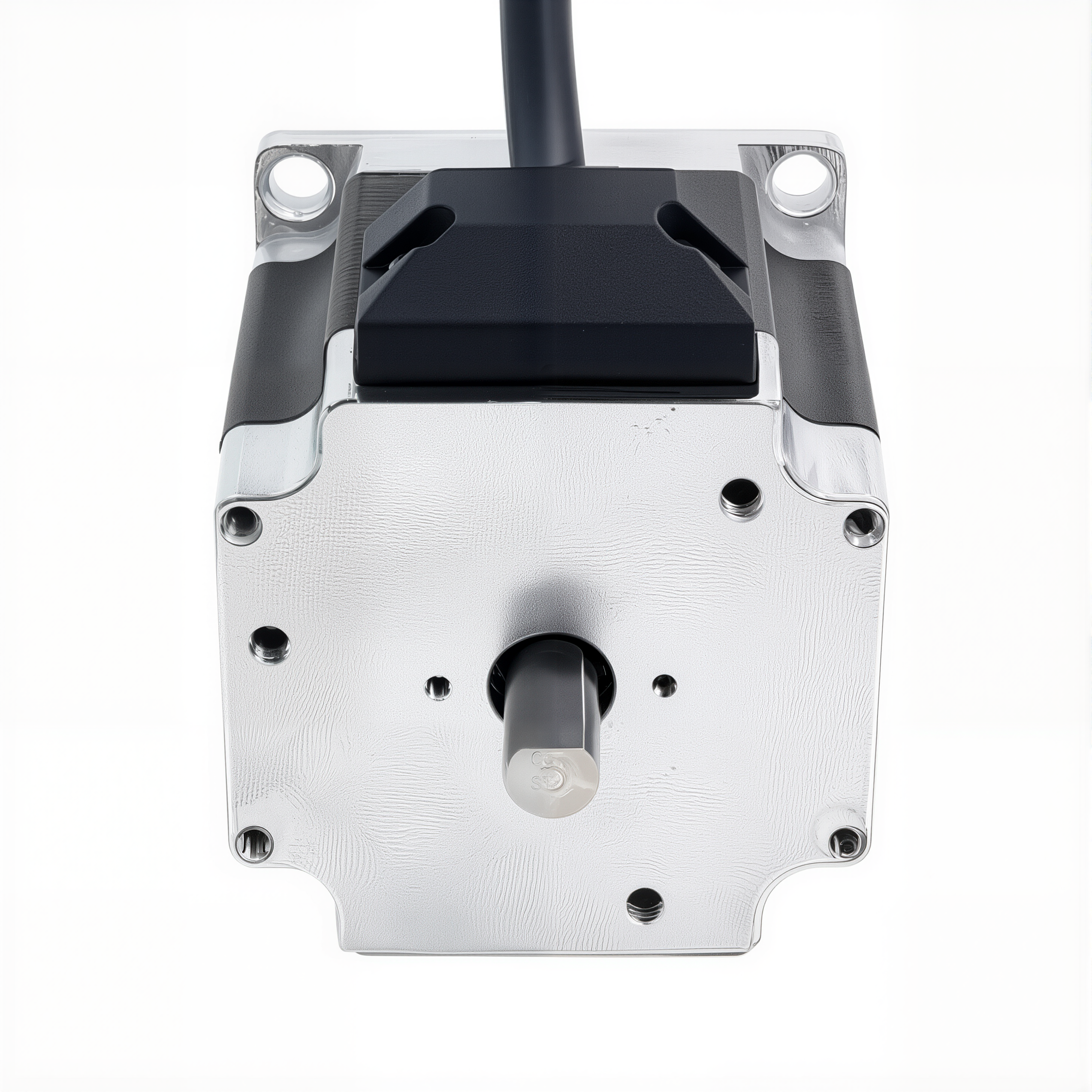 23 Dual Shaft Bipolar Stepper Motor,1.8°Step,126N·cm Torque,2.8A Current,56mm Body,4_Wire