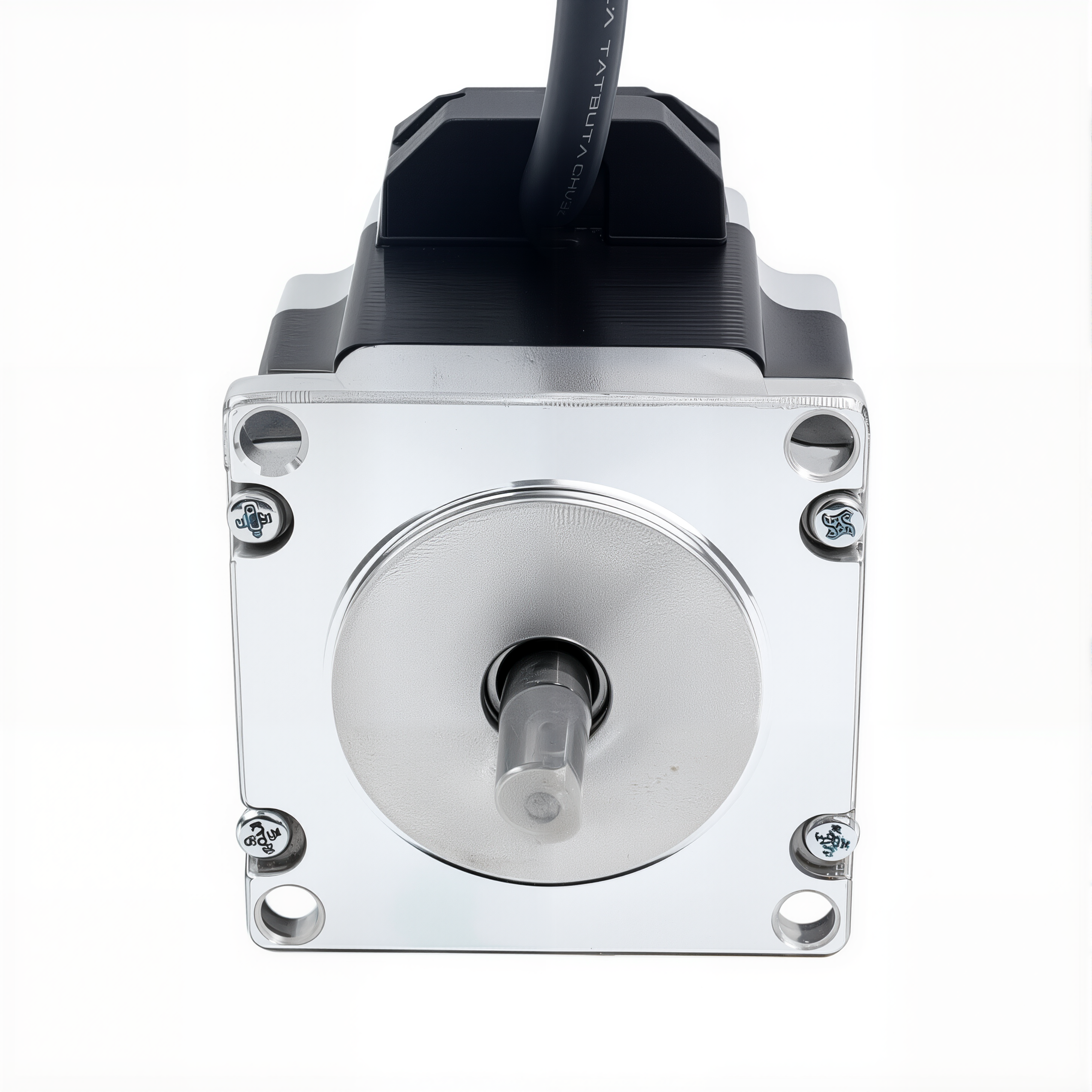 23 Dual Shaft Bipolar Stepper Motor,1.8°Step,126N·cm Torque,2.8A Current,56mm Body,4_Wire