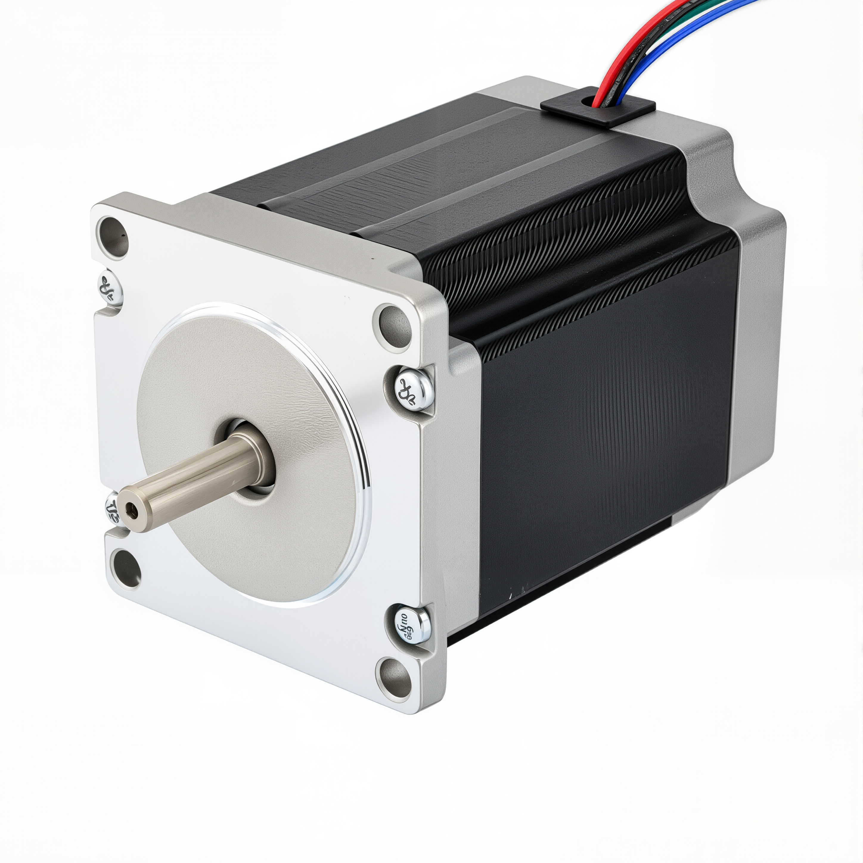 23 Single Shaft Bipolar Stepper Motor,1.8°Step,190N·cm Torque,2.8A Current,76mm Body,4_Wire