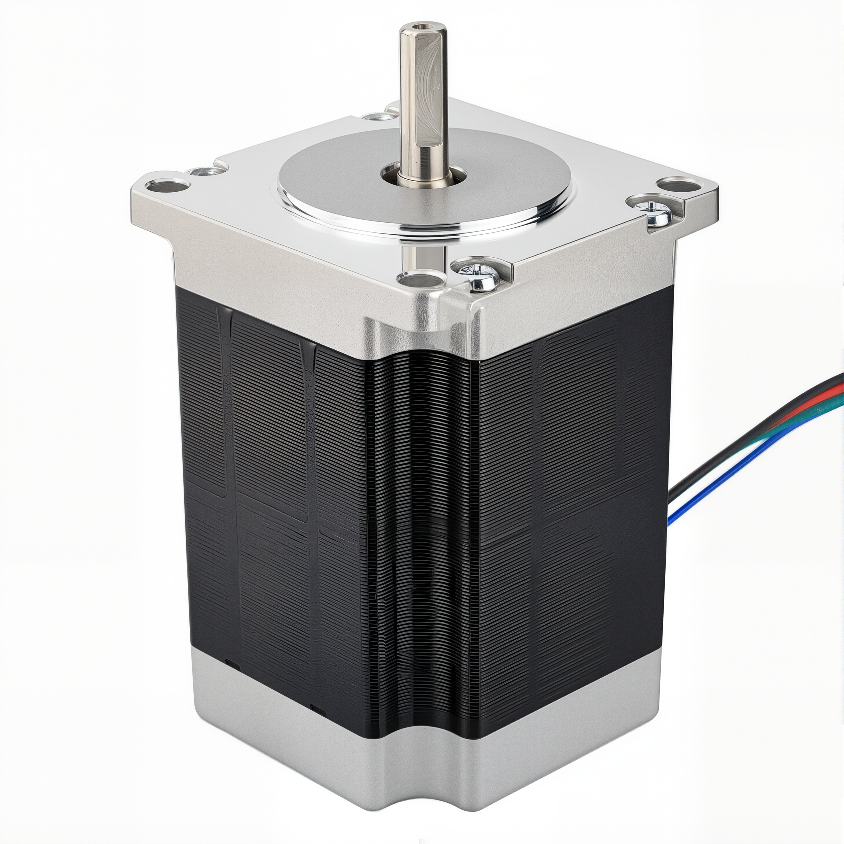 23 Single Shaft Bipolar Stepper Motor,1.8°Step,190N·cm Torque,2.8A Current,76mm Body,4_Wire