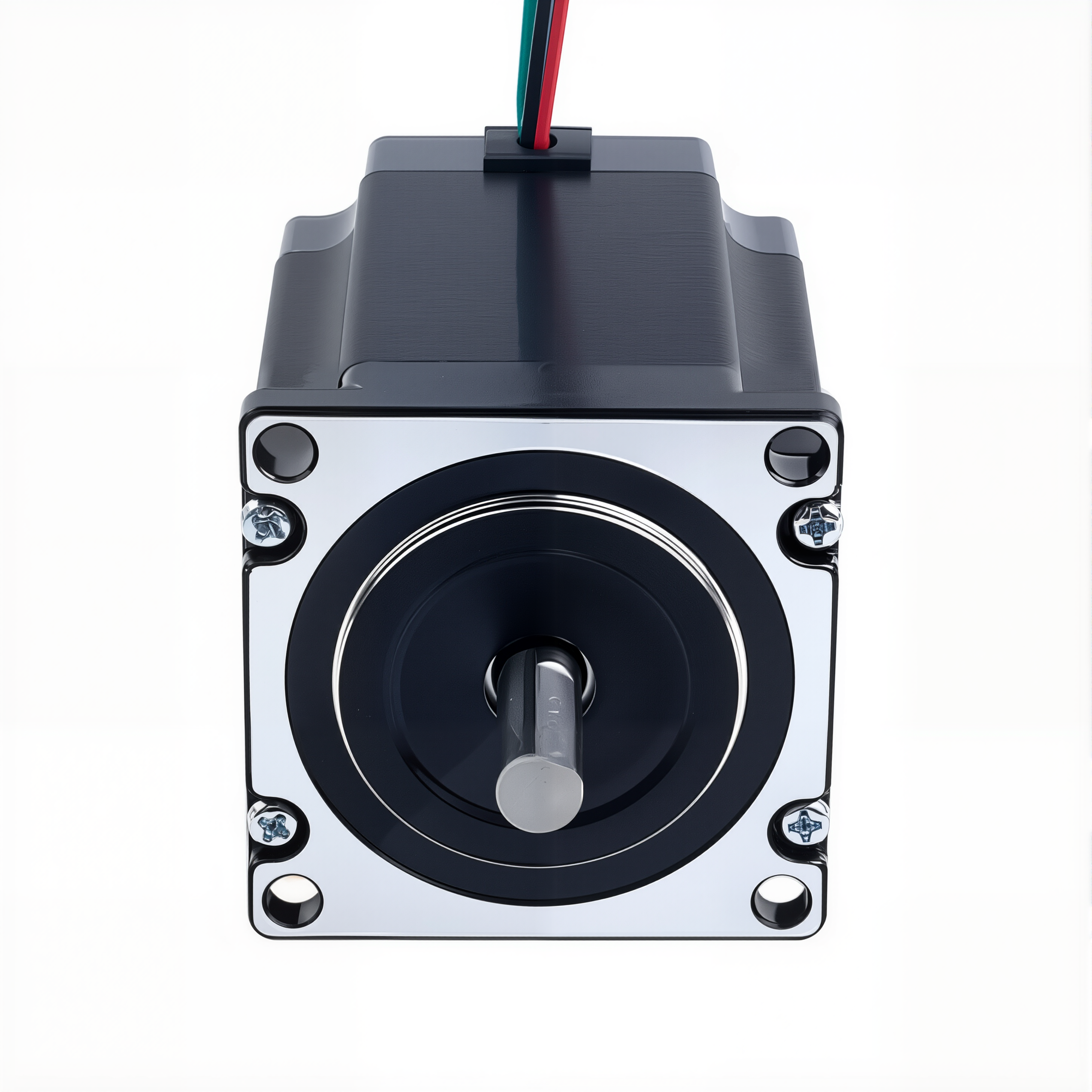23 Single Shaft Bipolar Stepper Motor,1.8°Step,189N·cm Torque,2.8A Current,76mm Body,4_Wire