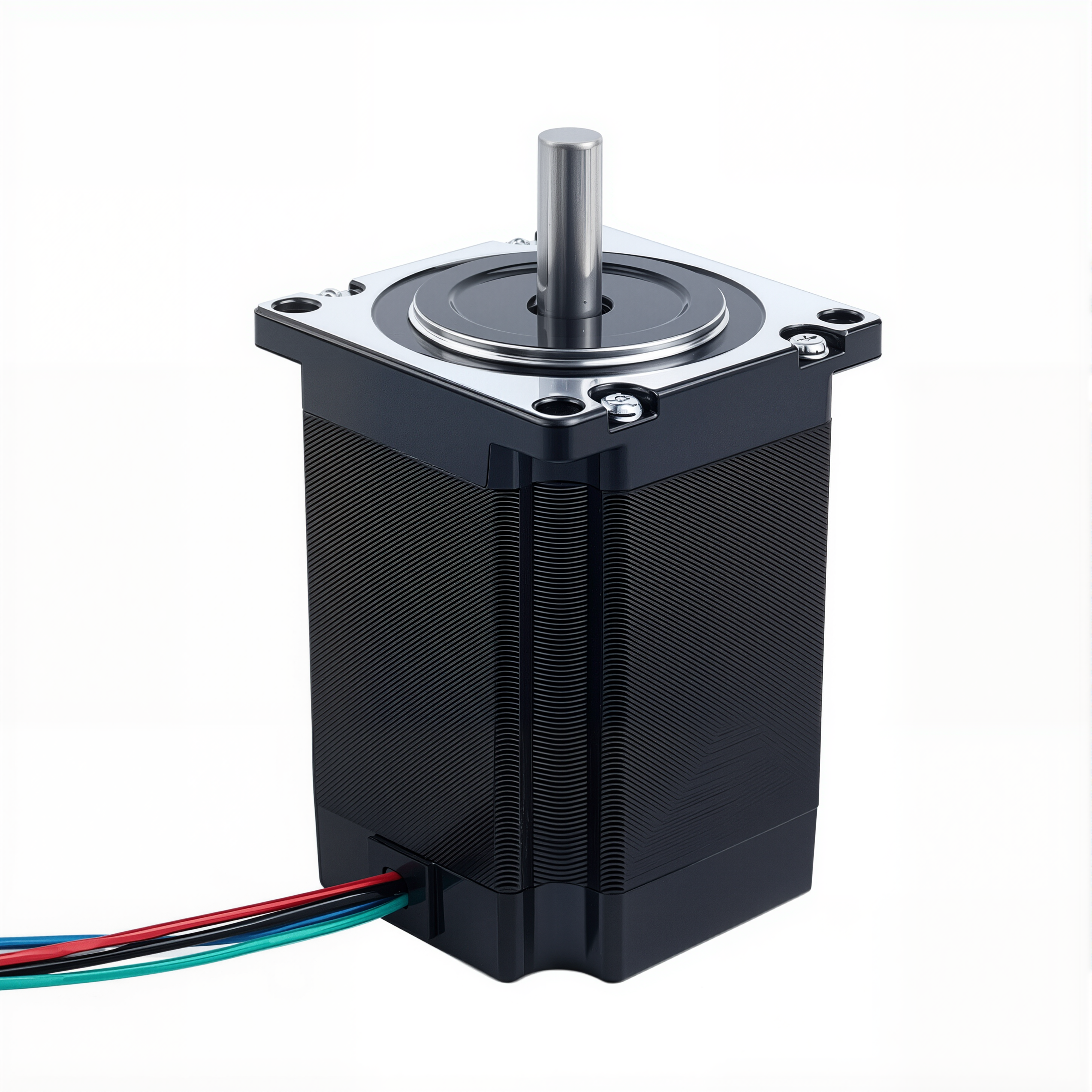 23 Single Shaft Bipolar Stepper Motor,1.8°Step,189N·cm Torque,2.8A Current,76mm Body,4_Wire