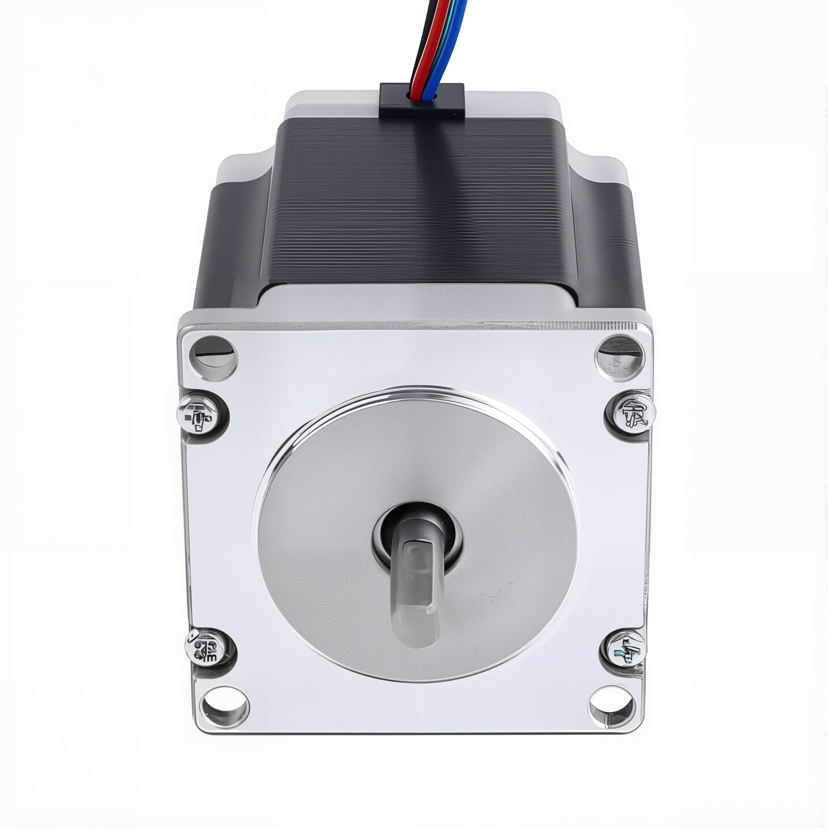 23 Single Shaft Bipolar Stepper Motor,1.8°Step,189N·cm Torque,3A Current,76mm Body,4_Wire