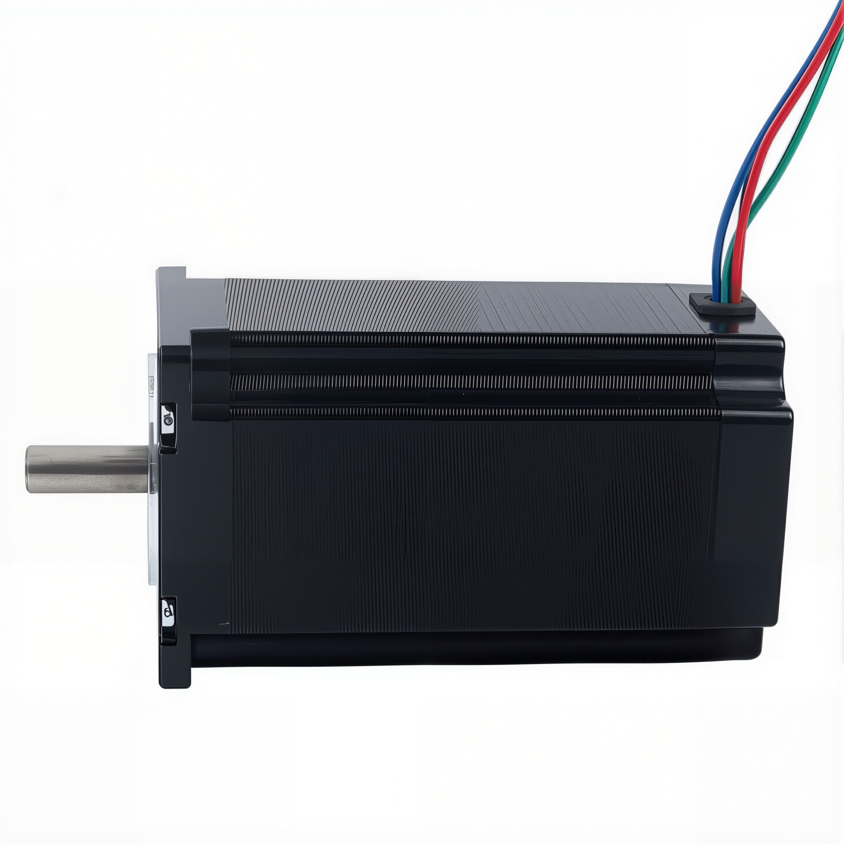 23 Single Shaft Bipolar Stepper Motor,1.8°Step,300N·cm Torque,5A Current,100mm Body,4_Wire