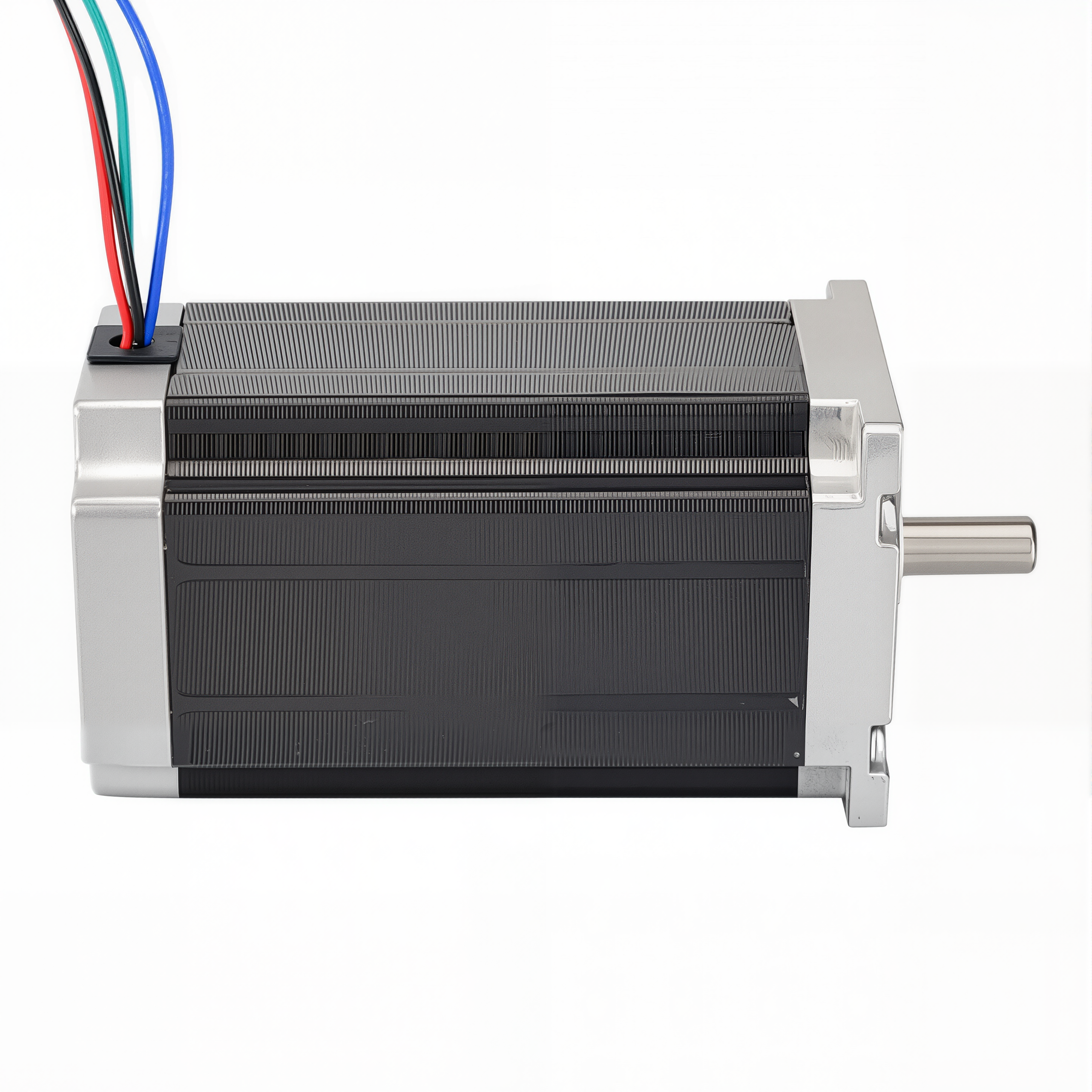 23 Single Shaft Bipolar Stepper Motor,1.8°Step,240N·cm Torque,1.8A Current,100mm Body,4_Wire