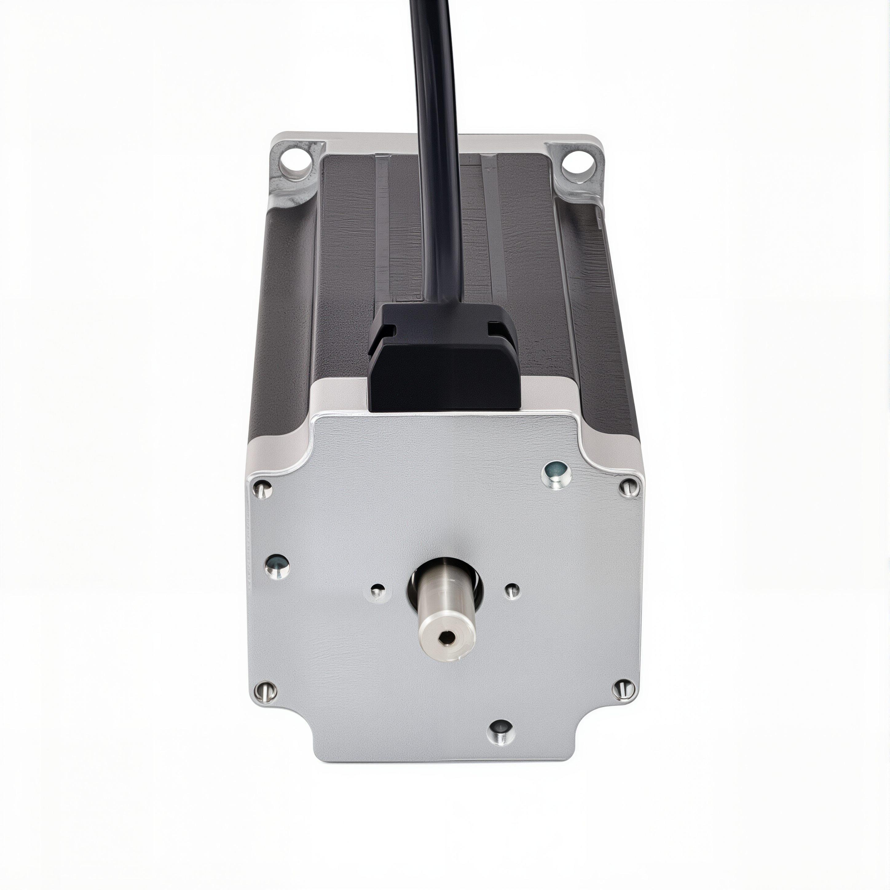 23 Dual Shaft Bipolar Stepper Motor,1.8°Step,280N·cm Torque,4.2A Current,113mm Body,4_Wire