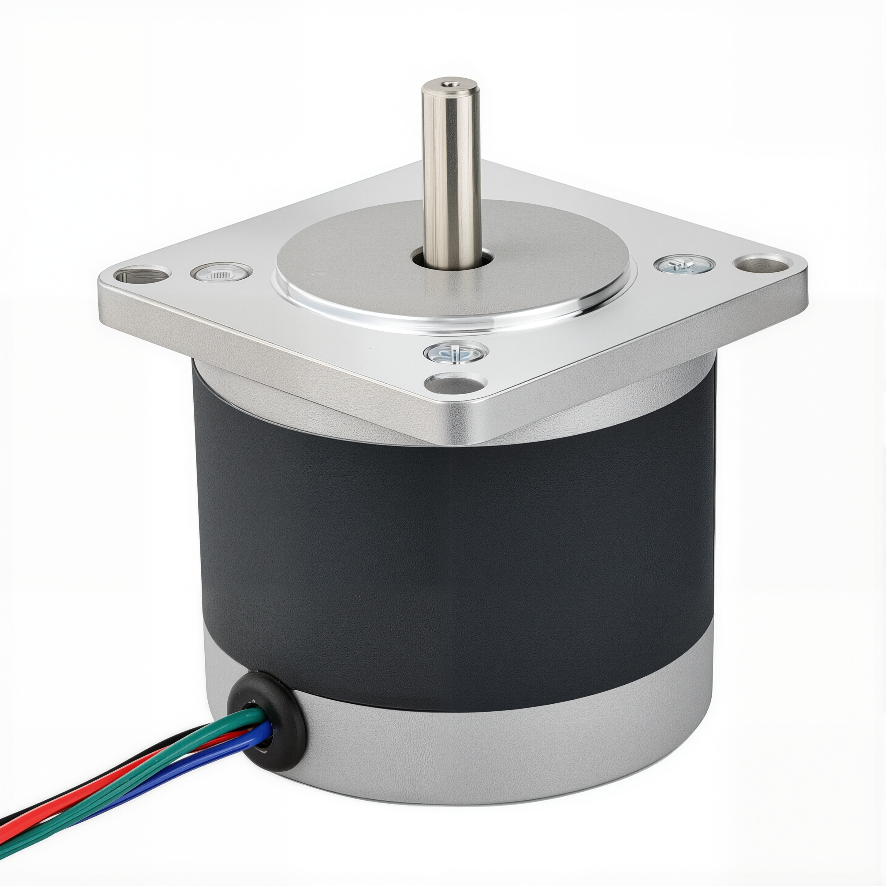 23 Single Shaft Bipolar Stepper Motor,1.8°Step,70N·cm Torque,2.8A Current,52mm Body,4_Wire