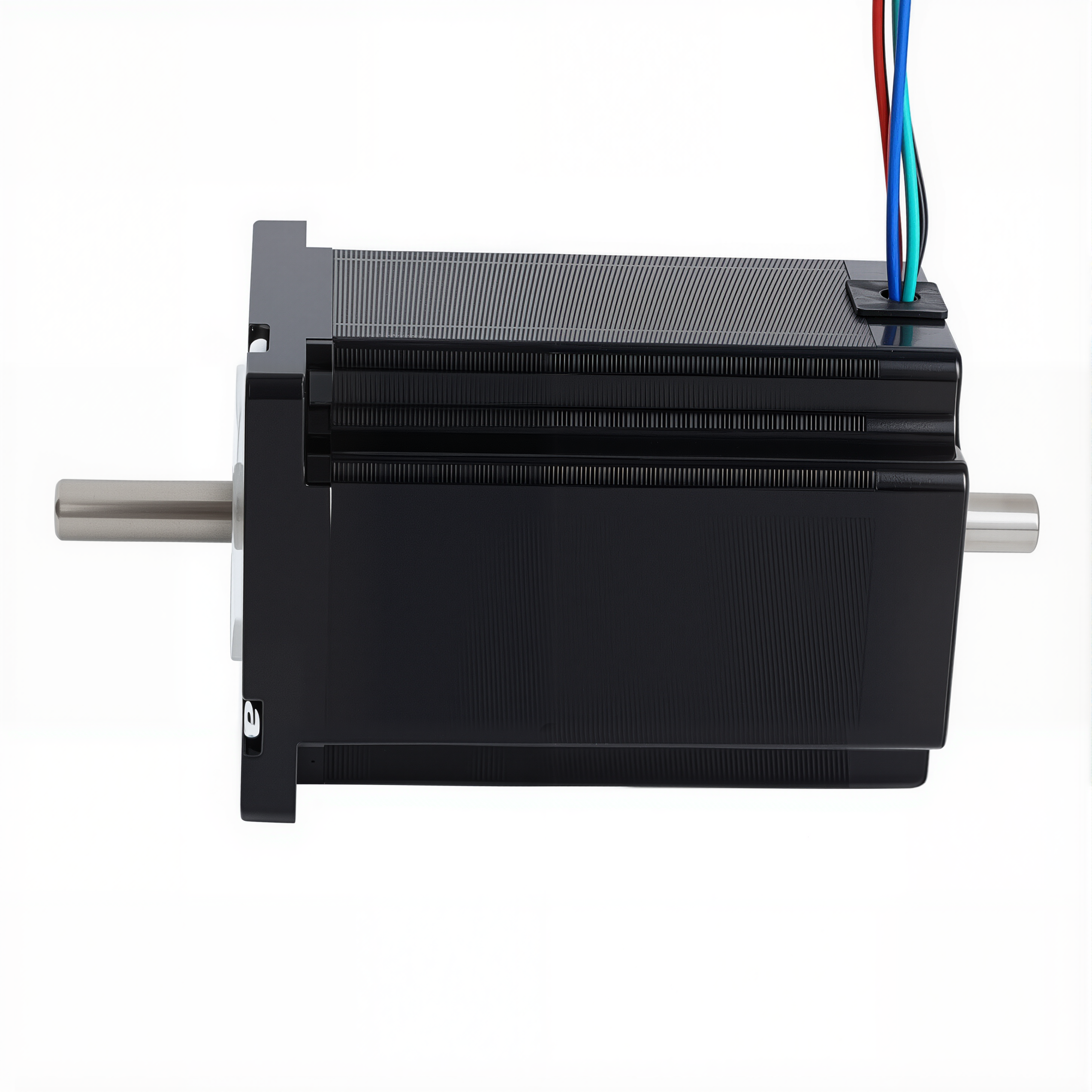 24 Dual Shaft Bipolar Stepper Motor,1.8°Step,290N·cm Torque,3.5A Current,88mm Body,4_Wire