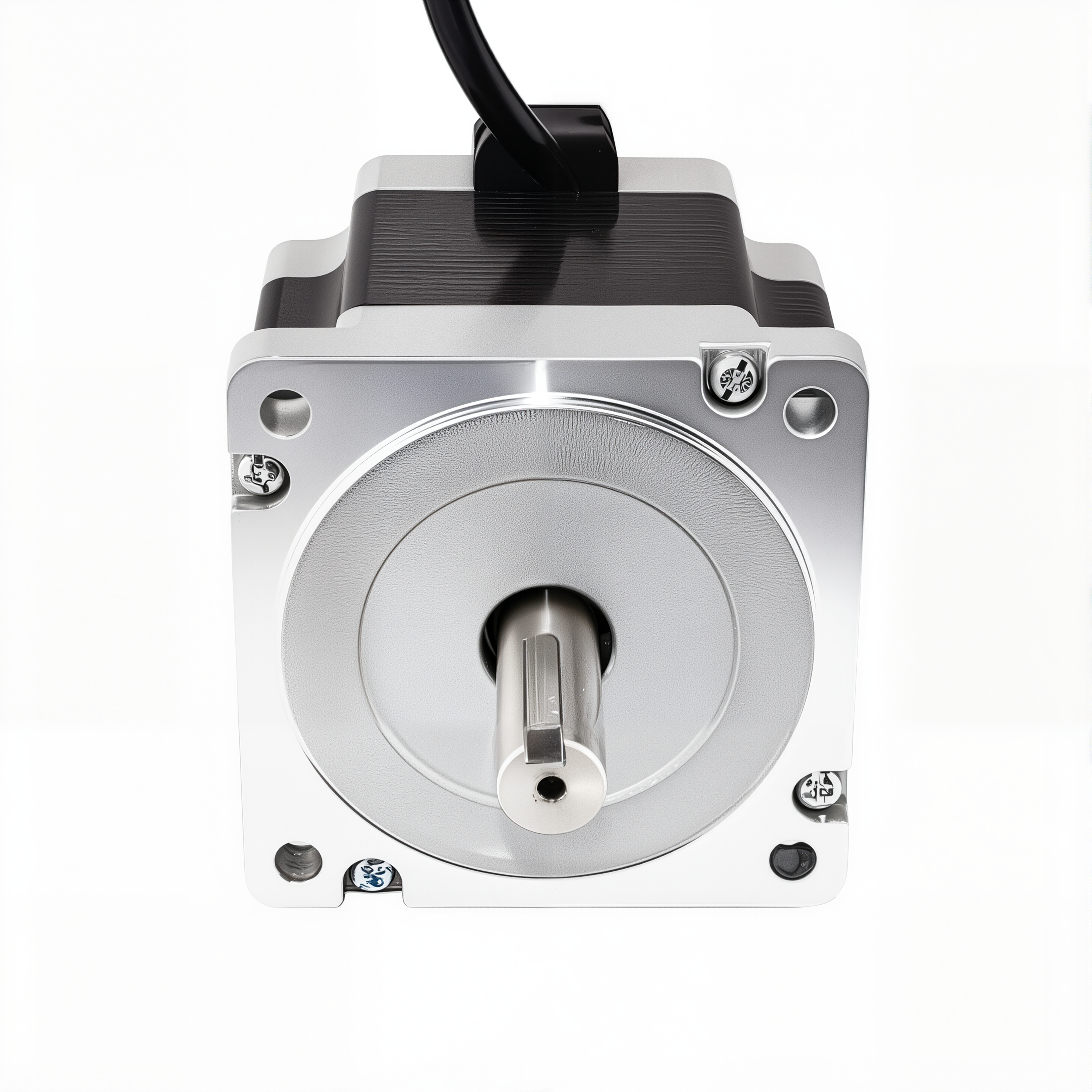 34 Dual Shaft Bipolar Stepper Motor,1.8°Step,450N·cm Torque,5.5A Current,80mm Body,4_Wire