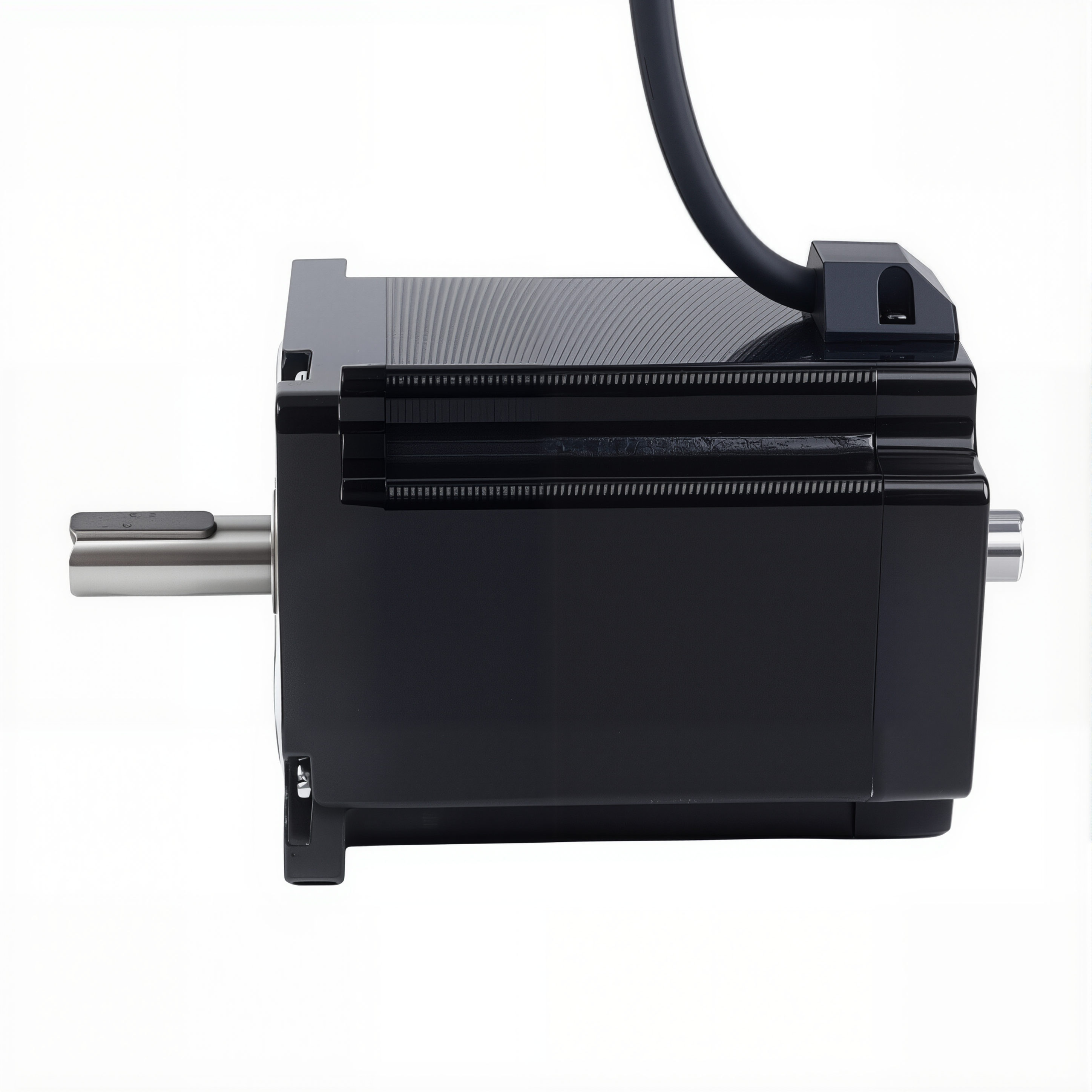 34 Dual Shaft Bipolar Stepper Motor,1.8°Step,800N·cm Torque,5A Current,118mm Body,4_Wire