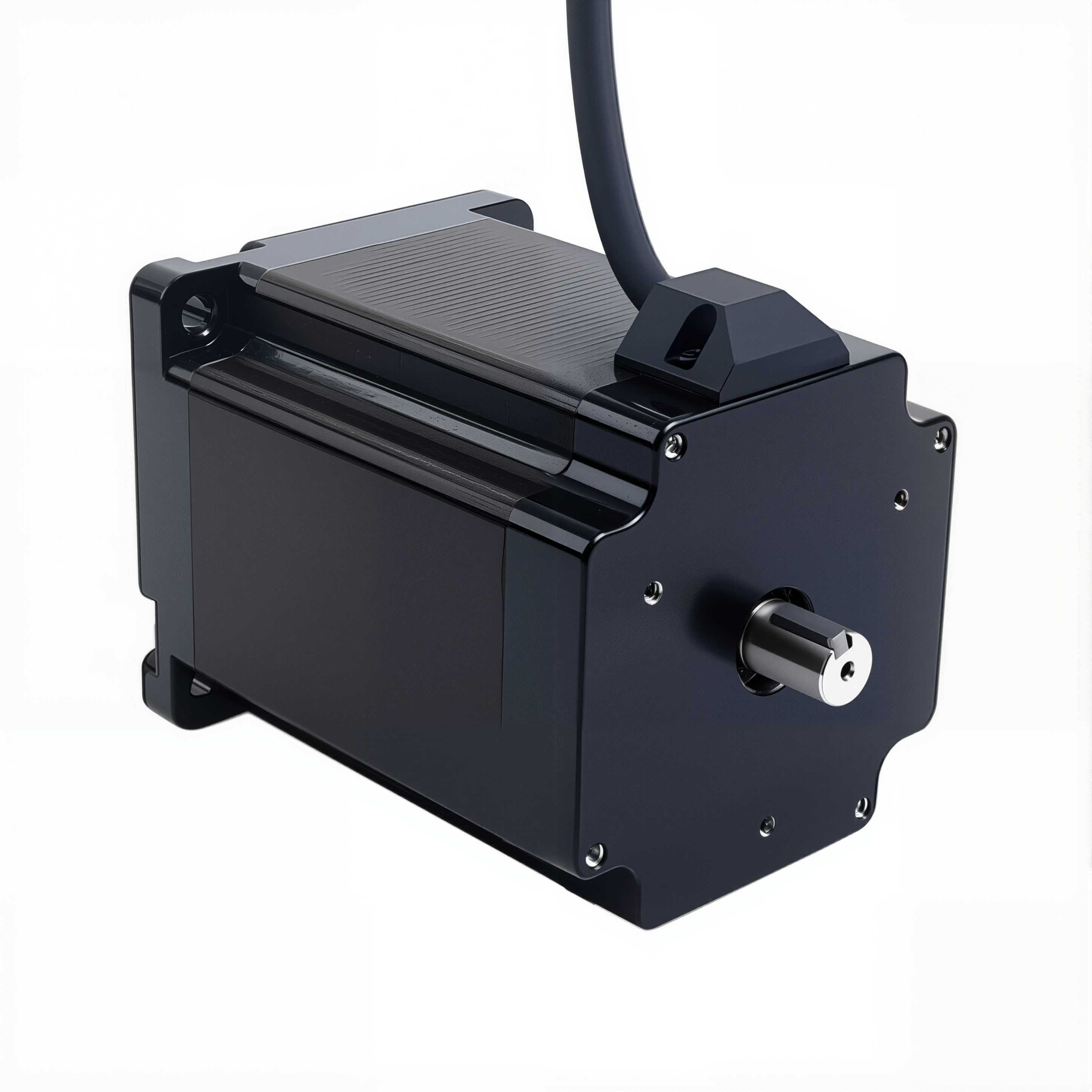 34 Dual Shaft Bipolar Stepper Motor,1.8°Step,800N·cm Torque,5A Current,118mm Body,4_Wire