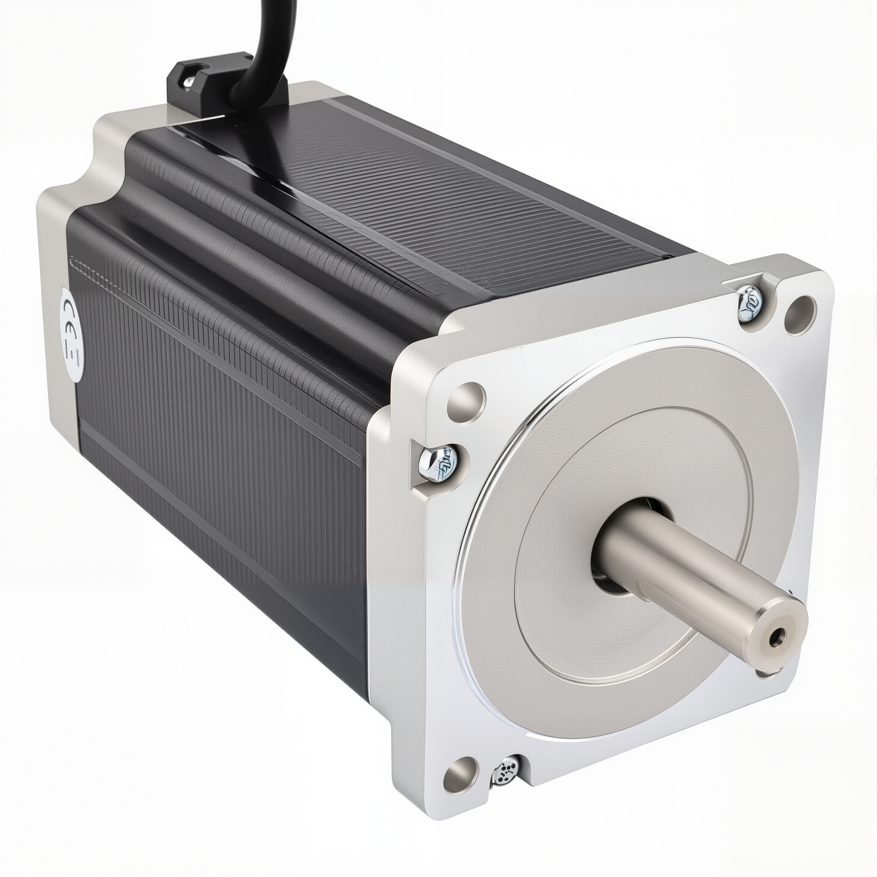 34 Single Shaft Bipolar Stepper Motor,1.8°Step,1300N·cm Torque,5A Current,151.5mm Body,4_Wire
