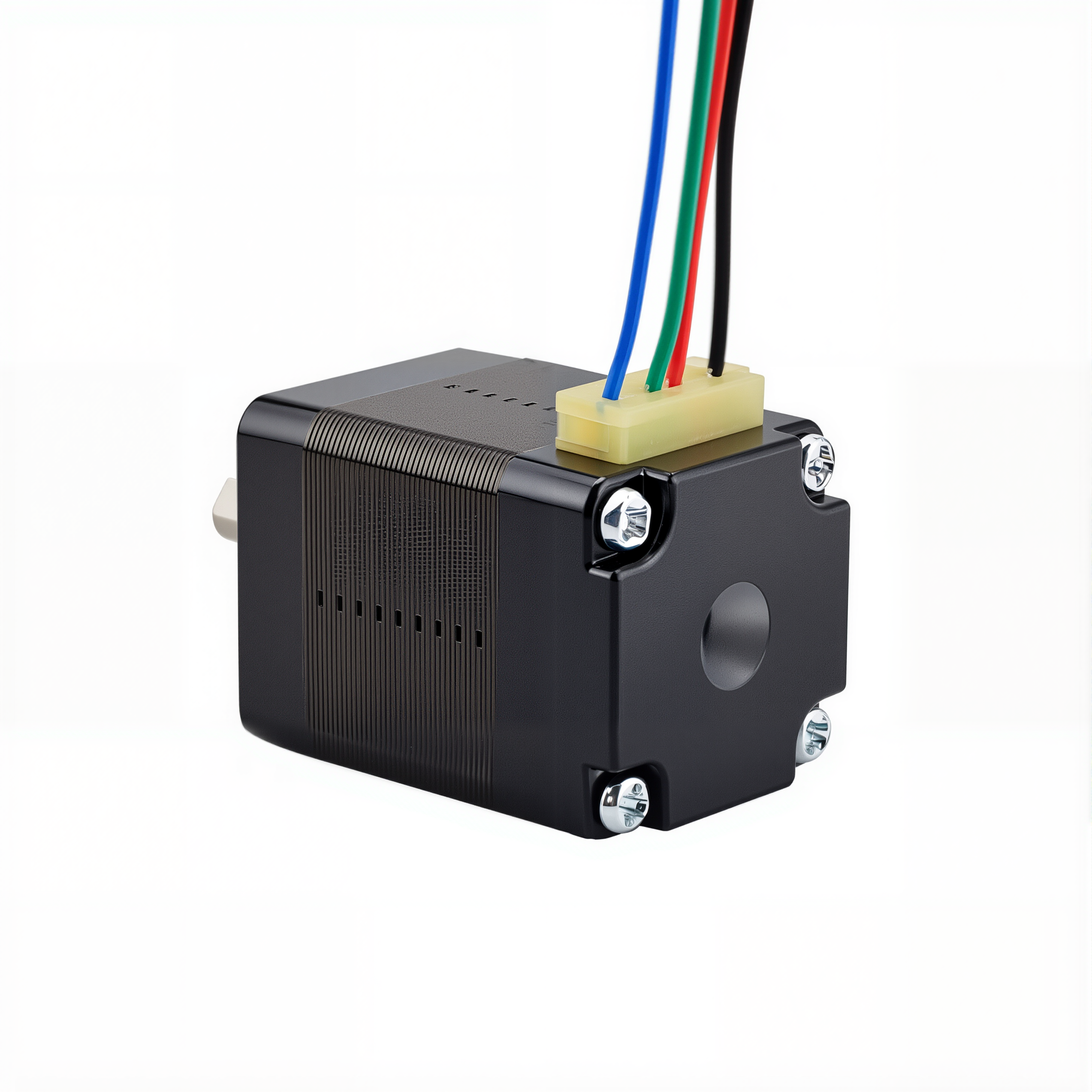 8 Single Shaft Bipolar Stepper Motor,1.8°Step,1.8N·cm Torque,0.6A Current,33mm Body,4_Wire