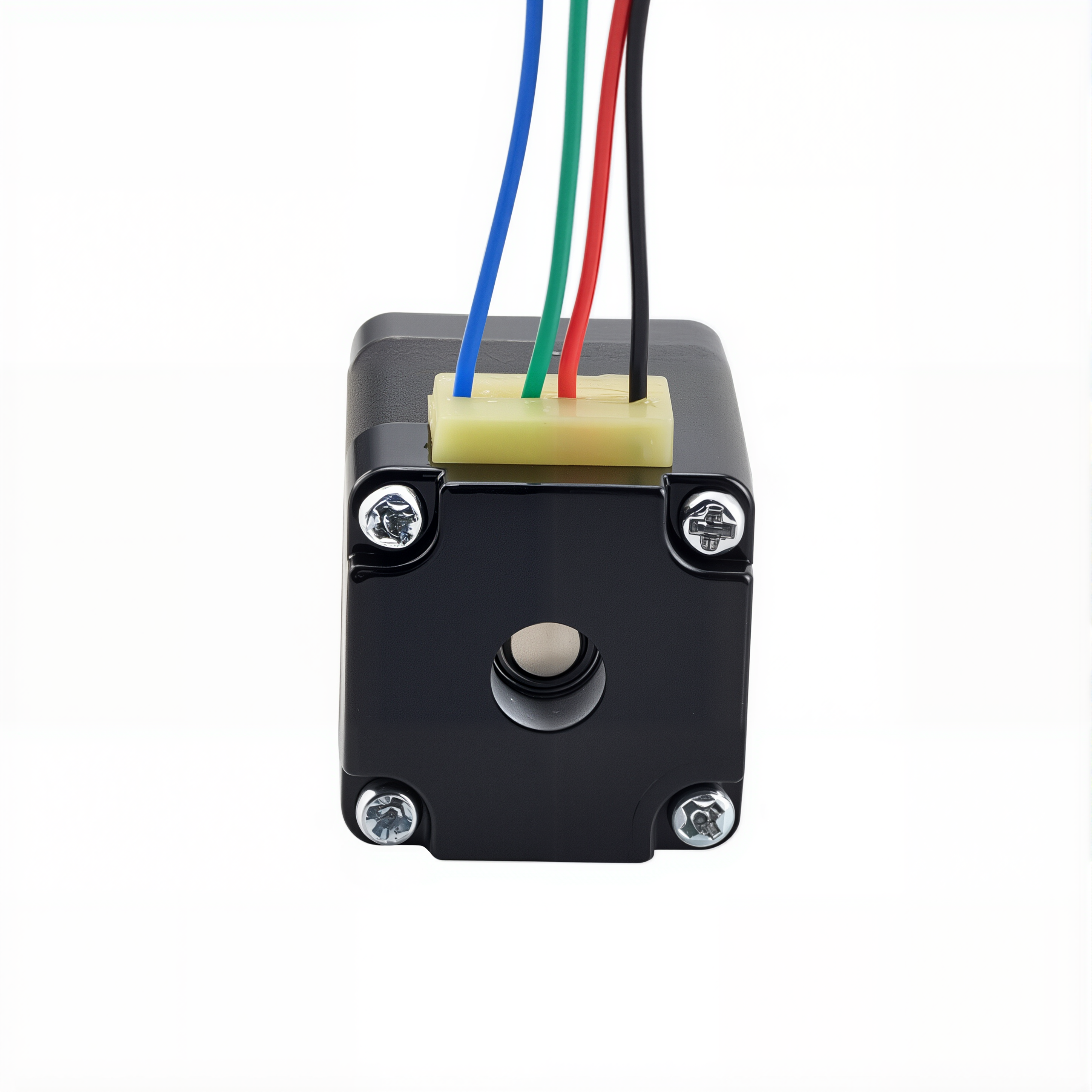 8 Single Shaft Bipolar Stepper Motor,1.8°Step,1.8N·cm Torque,0.6A Current,33mm Body,4_Wire
